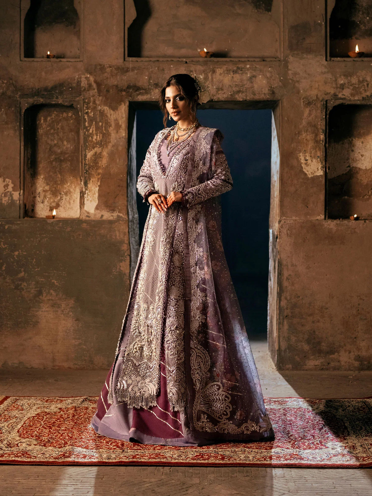 Maryam Hussain | Gulaab Wedding Formals 24 | JHIL MIL by Maryam Hussain - Designer Dress - Type: Ladies Clothes - Available at Libayah - 100% Original