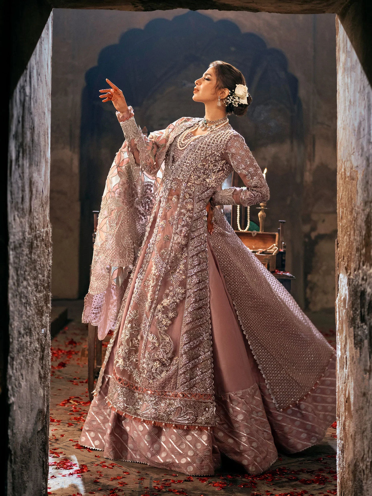 Maryam Hussain | Gulaab Wedding Formals 24 | Mahi by Maryam Hussain - Designer Dress - Type: Ladies Clothes - Available at Libayah - 100% Original