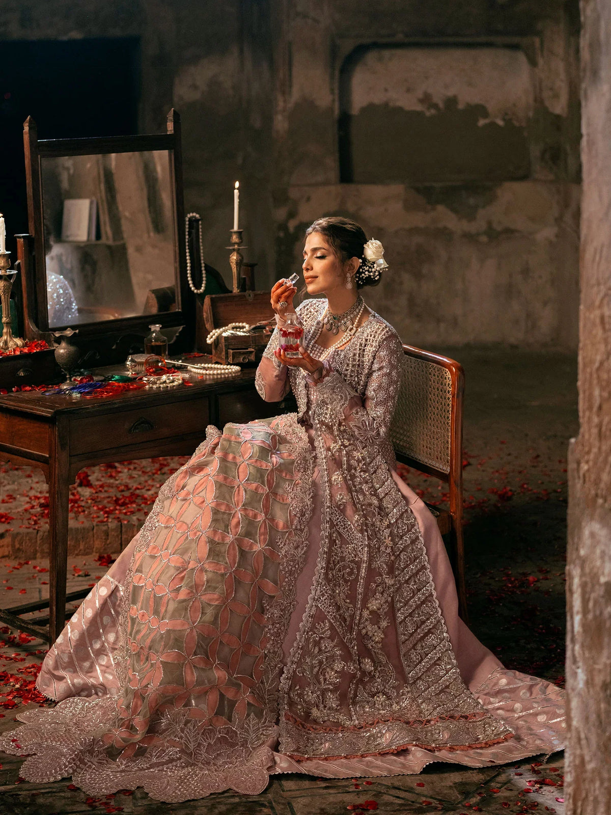 Maryam Hussain | Gulaab Wedding Formals 24 | Mahi by Maryam Hussain - Designer Dress - Type: Ladies Clothes - Available at Libayah - 100% Original