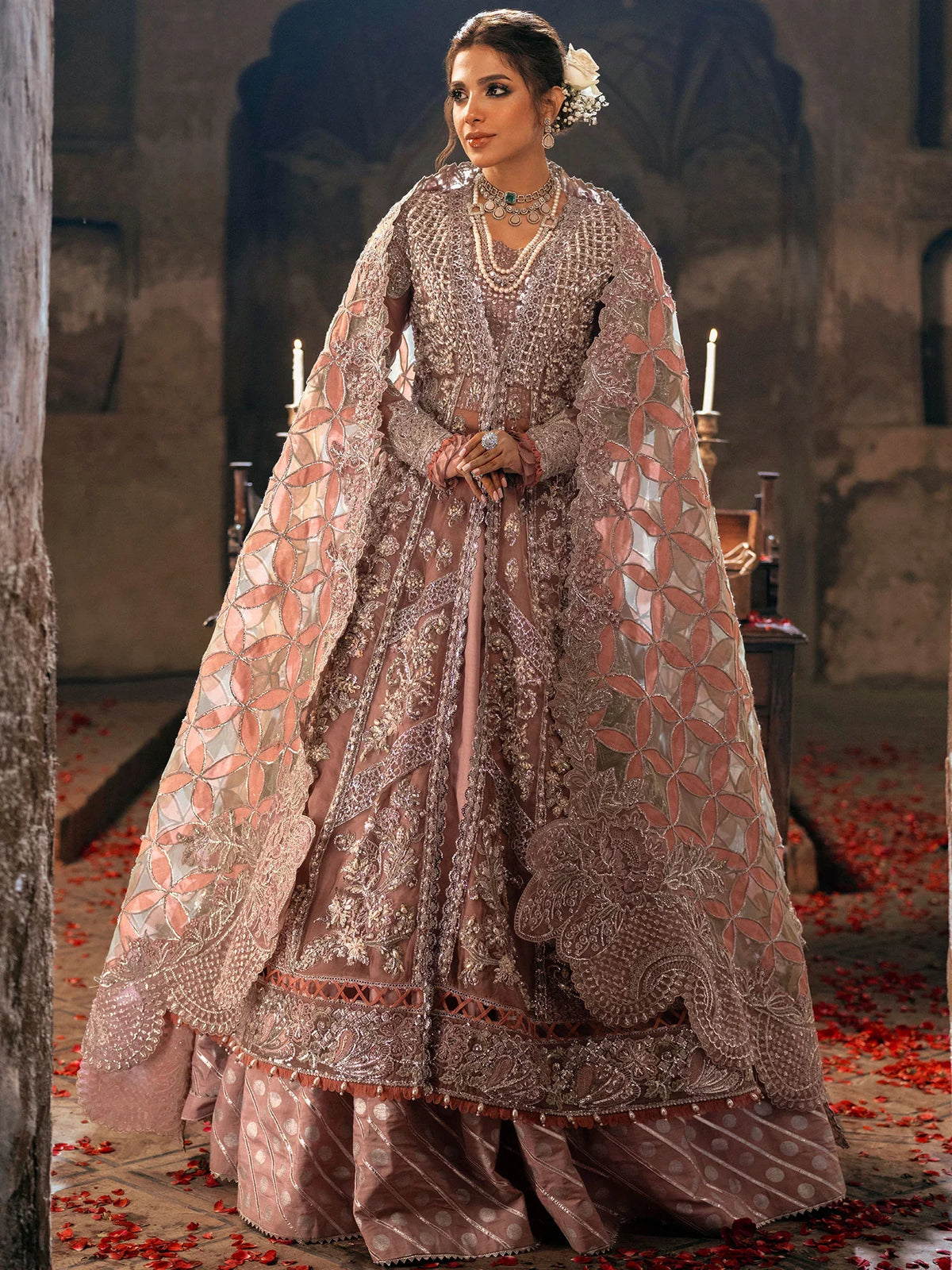 Maryam Hussain | Gulaab Wedding Formals 24 | Mahi by Maryam Hussain - Designer Dress - Type: Ladies Clothes - Available at Libayah - 100% Original