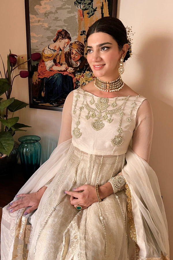 Mehak Yaqoob | Guzel Luxury Formals | GulBahar by Mehak Yaqoob - Designer Dress - Type: Ladies Clothes - Available at Libayah - 100% Original