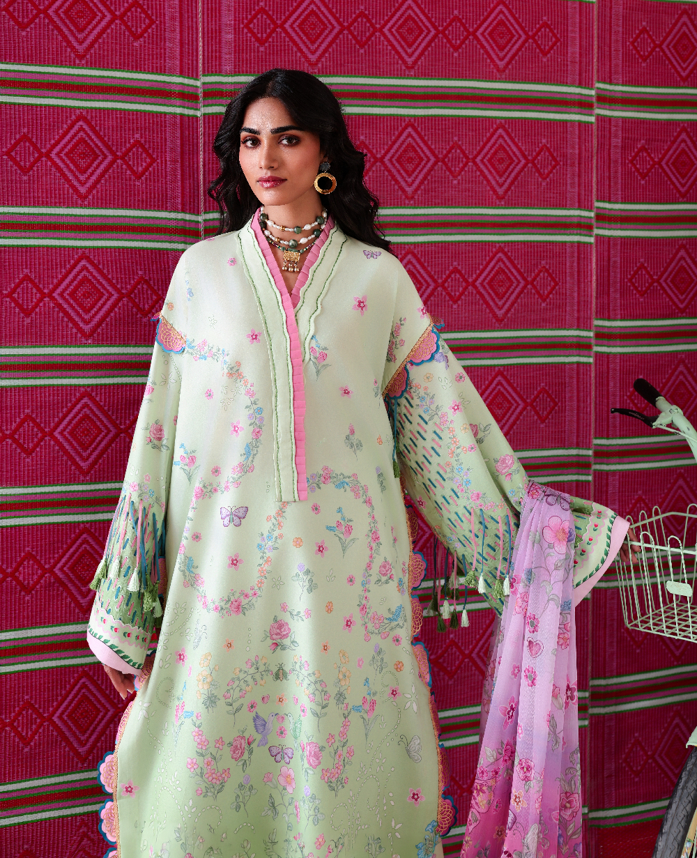 Republic Womenswear | Neoma Summer Prints 26 |Gulnaar by Republic Womenswear - Designer Dress  - Type : Ladies Clothes - Available at Libayah - 100% Original 
