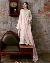Afrozeh | Basic Pret 26 RTW | NACRE by Afrozeh - Designer Dress  - Type : Ladies Clothes - Available at Libayah - 100% Original 
