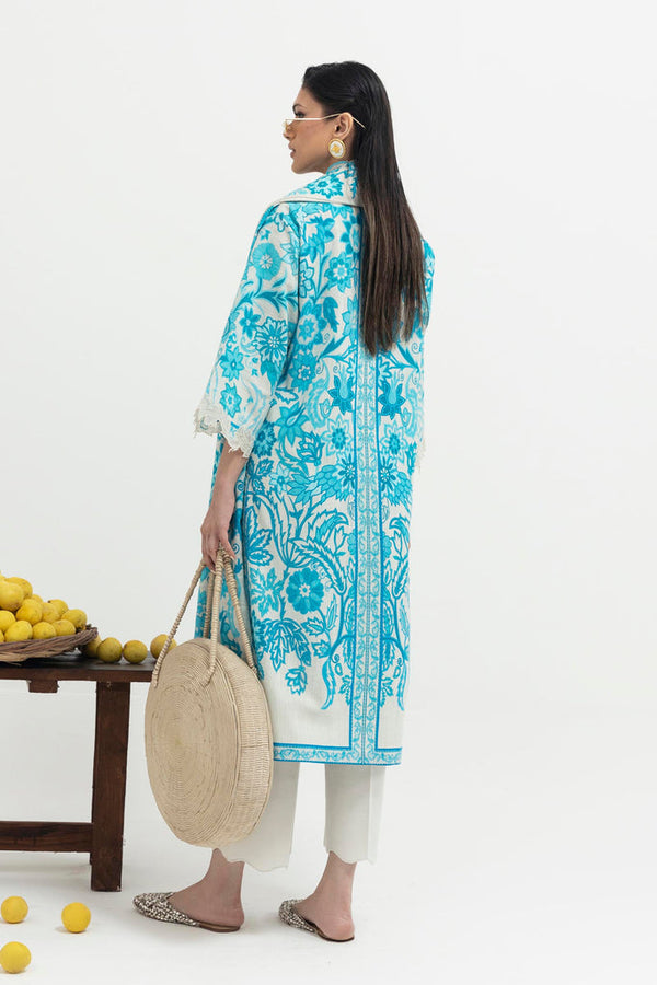 Sana Safinaz | Mahay Winter 25 | H255-002B-2BQ by Sana Safinaz - Designer Dress  - Type : Ladies Clothes - Available at Libayah - 100% Original 