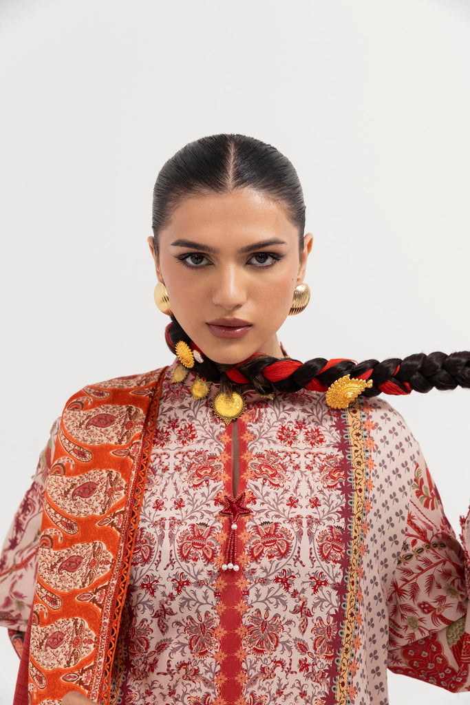 Sana Safinaz | Mahay Winter 25 | H255-003A by Sana Safinaz - Designer Dress  - Type : Ladies Clothes - Available at Libayah - 100% Original 