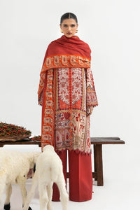 Sana Safinaz | Mahay Winter 25 | H255-003A by Sana Safinaz - Designer Dress  - Type : Ladies Clothes - Available at Libayah - 100% Original 