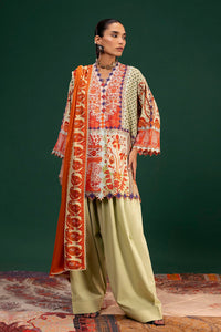 Sana Safinaz | Mahay Winter 25 | H255-003B-3CY by Sana Safinaz - Designer Dress  - Type : Ladies Clothes - Available at Libayah - 100% Original 