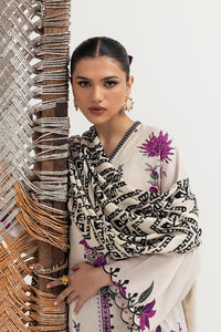 Sana Safinaz | Mahay Winter 25 | H255-004B-3CY by Sana Safinaz - Designer Dress  - Type : Ladies Clothes - Available at Libayah - 100% Original 