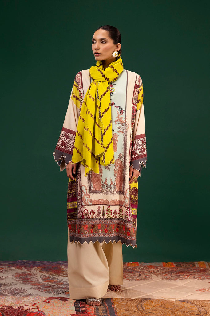 Sana Safinaz | Mahay Winter 25 | H255-007A-2DA by Sana Safinaz - Designer Dress  - Type : Ladies Clothes - Available at Libayah - 100% Original 