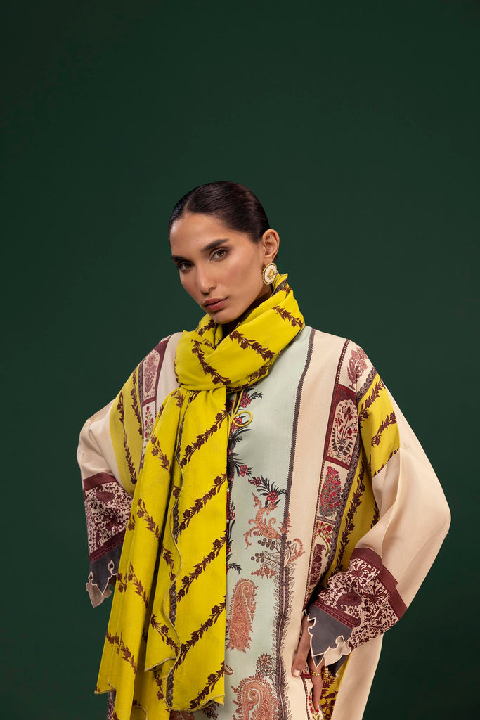 Sana Safinaz | Mahay Winter 25 | H255-007A-2DA by Sana Safinaz - Designer Dress  - Type : Ladies Clothes - Available at Libayah - 100% Original 