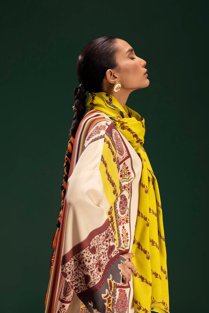 Sana Safinaz | Mahay Winter 25 | H255-007A-2DA by Sana Safinaz - Designer Dress  - Type : Ladies Clothes - Available at Libayah - 100% Original 