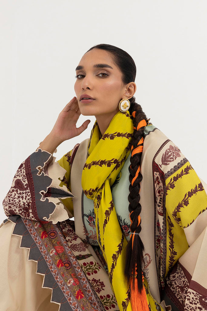 Sana Safinaz | Mahay Winter 25 | H255-007A-2DA by Sana Safinaz - Designer Dress  - Type : Ladies Clothes - Available at Libayah - 100% Original 