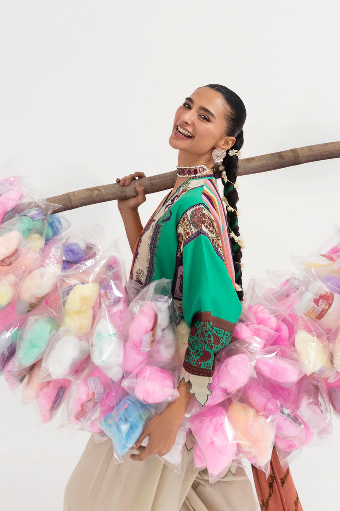 Sana Safinaz | Mahay Winter 25 | H255-007B-2DA by Sana Safinaz - Designer Dress  - Type : Ladies Clothes - Available at Libayah - 100% Original 