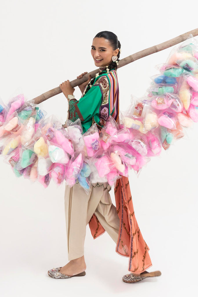 Sana Safinaz | Mahay Winter 25 | H255-007B-2DA by Sana Safinaz - Designer Dress  - Type : Ladies Clothes - Available at Libayah - 100% Original 