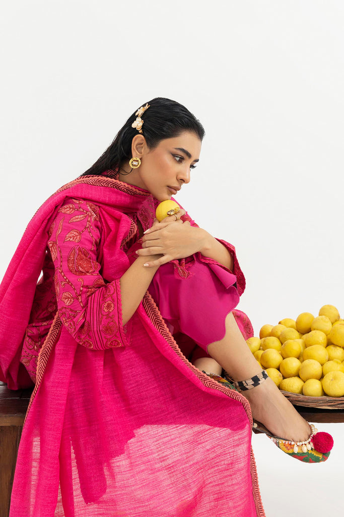 Sana Safinaz | Mahay Winter 25 | H255-008A-2Q by Sana Safinaz - Designer Dress  - Type : Ladies Clothes - Available at Libayah - 100% Original 