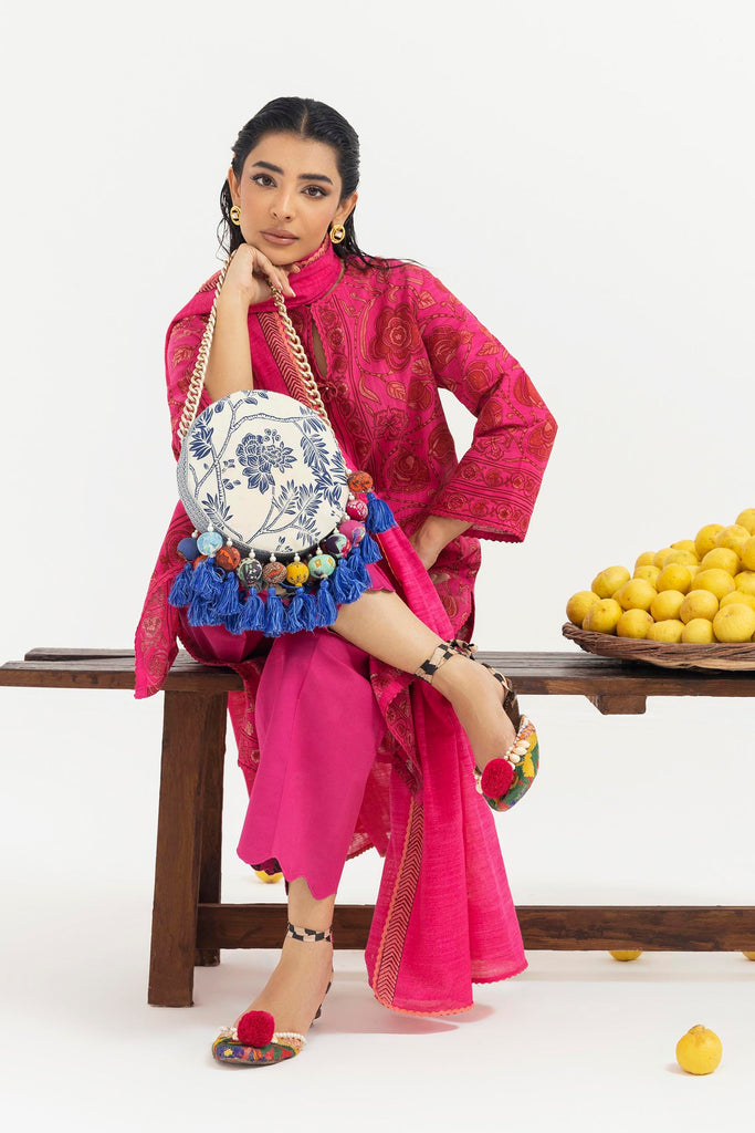 Sana Safinaz | Mahay Winter 25 | H255-008A-2Q by Sana Safinaz - Designer Dress  - Type : Ladies Clothes - Available at Libayah - 100% Original 