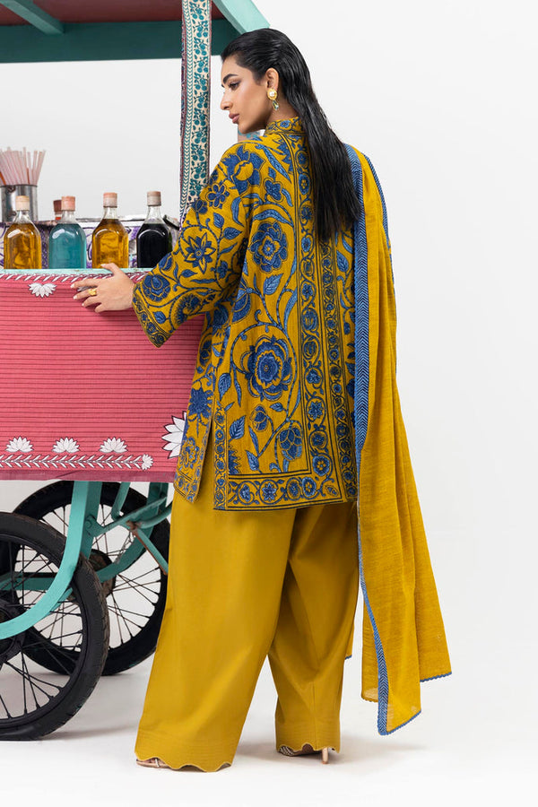 Sana Safinaz | Mahay Winter 25 |H255-008B-2Q by Sana Safinaz - Designer Dress  - Type : Ladies Clothes - Available at Libayah - 100% Original 