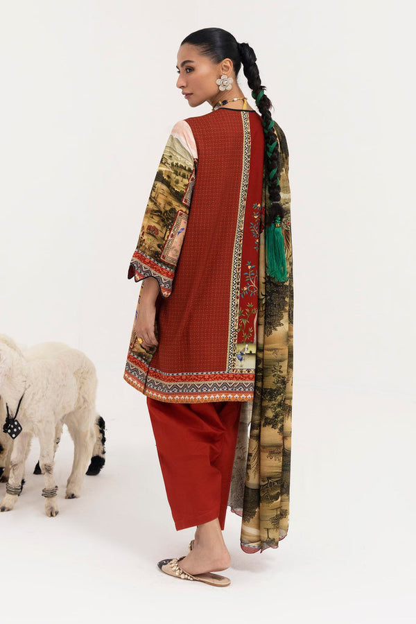Sana Safinaz | Mahay Winter 25 | H255-009A-2DA by Sana Safinaz - Designer Dress  - Type : Ladies Clothes - Available at Libayah - 100% Original 