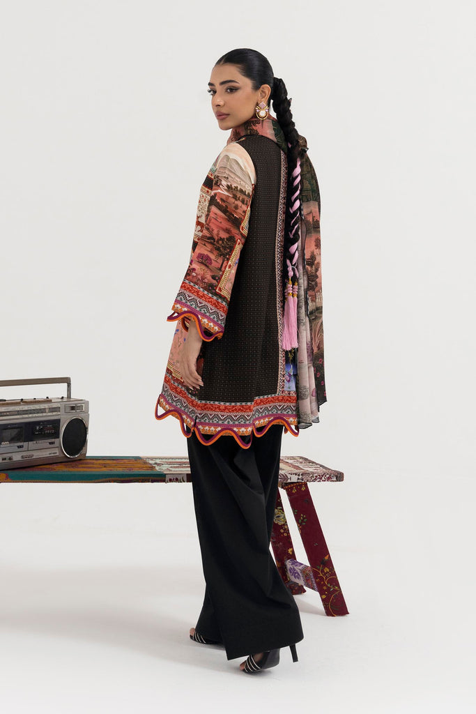 Sana Safinaz | Mahay Winter 25 | H255-009B-2DA by Sana Safinaz - Designer Dress  - Type : Ladies Clothes - Available at Libayah - 100% Original 