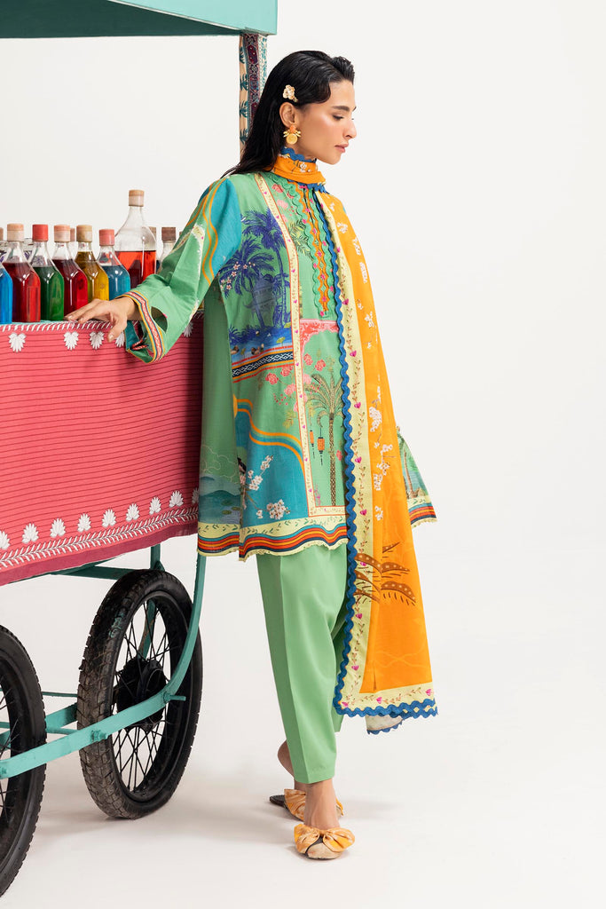 Sana Safinaz | Mahay Winter 25 | H255-010B-2Q by Sana Safinaz - Designer Dress  - Type : Ladies Clothes - Available at Libayah - 100% Original 