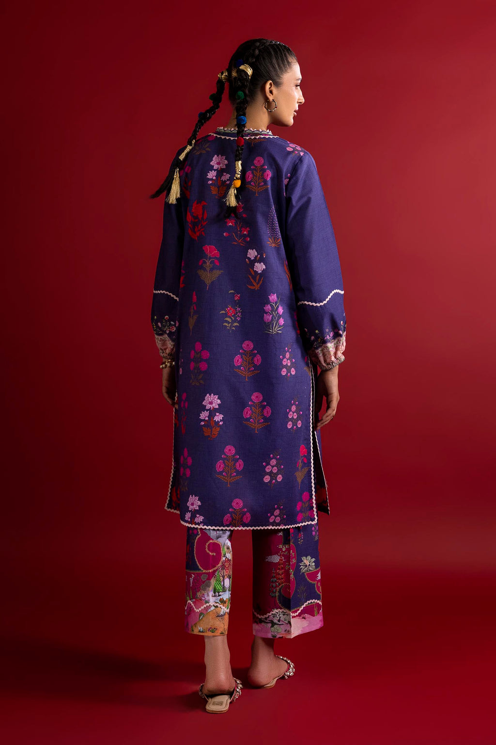 Sana Safinaz | Mahay Summer 26 | H263-003A-2AC by Sana Safinaz - Designer Dress  - Type : Ladies Clothes - Available at Libayah - 100% Original 