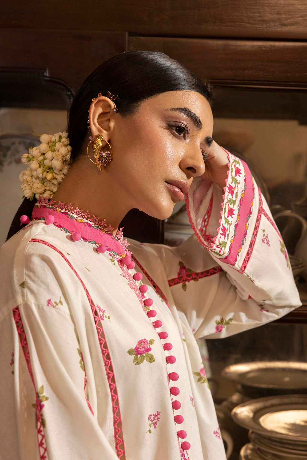 Sana Safinaz | Mahay Summer 26 | H263-006A-2AC by Sana Safinaz - Designer Dress  - Type : Ladies Clothes - Available at Libayah - 100% Original 