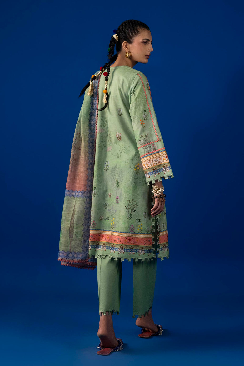Sana Safinaz | Mahay Summer 26 | H263-007B-3AG by Sana Safinaz - Designer Dress  - Type : Ladies Clothes - Available at Libayah - 100% Original 