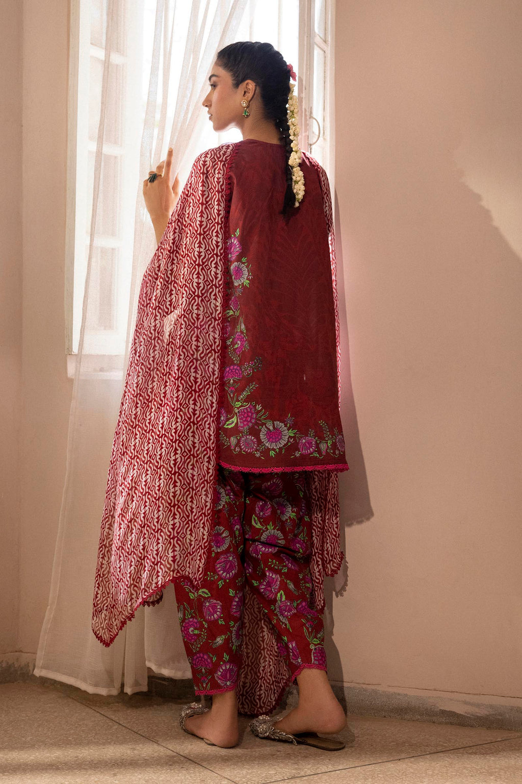 Sana Safinaz | Mahay Summer 26 | H263-010B-3AI by Sana Safinaz - Designer Dress  - Type : Ladies Clothes - Available at Libayah - 100% Original 