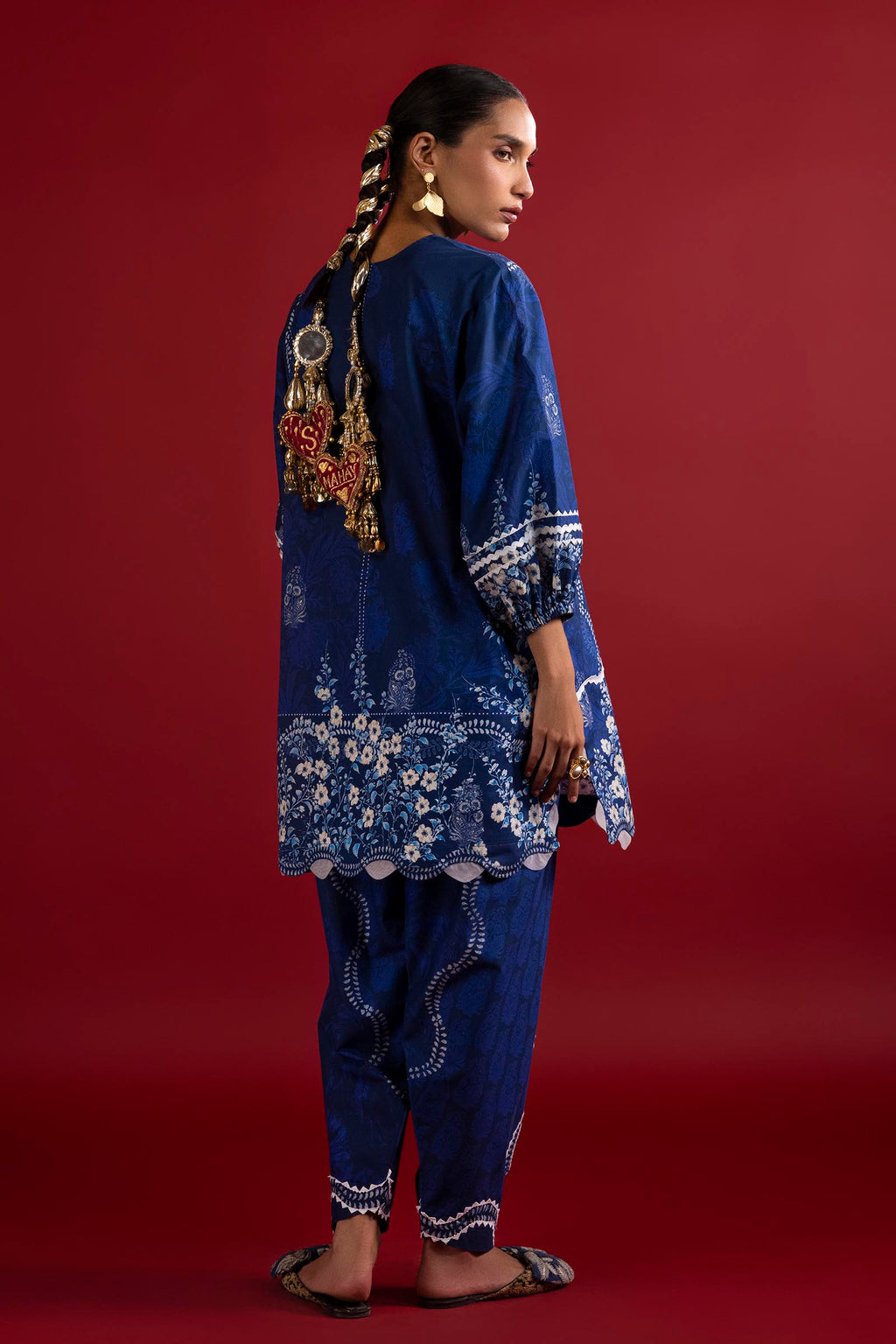 Sana Safinaz | Mahay Summer 26 | H263-011A-2C by Sana Safinaz - Designer Dress  - Type : Ladies Clothes - Available at Libayah - 100% Original 
