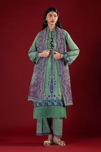 Sana Safinaz | Mahay Summer 26 | H264-003B-3AG by Sana Safinaz - Designer Dress  - Type : Ladies Clothes - Available at Libayah - 100% Original 