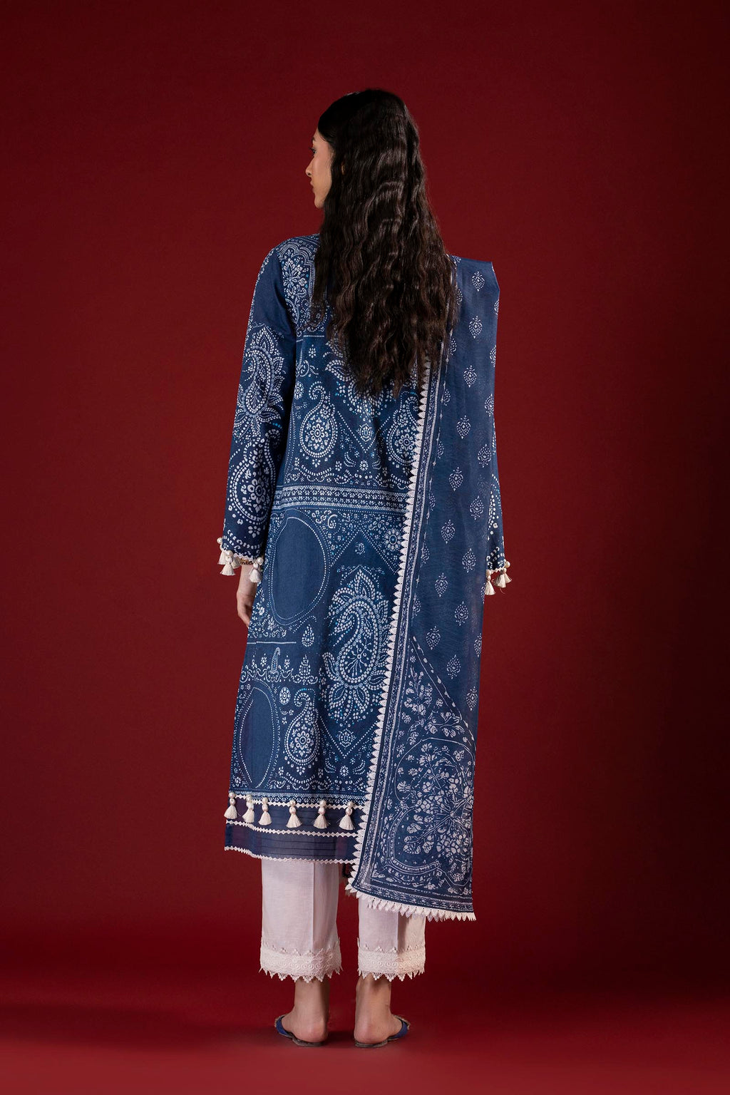 Sana Safinaz | Mahay Summer 26 | H264-004A-2G by Sana Safinaz - Designer Dress  - Type : Ladies Clothes - Available at Libayah - 100% Original 