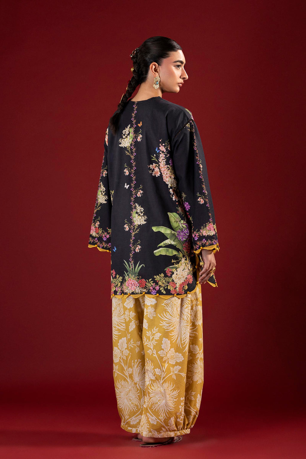 Sana Safinaz | Mahay Summer 26 |  H264-005B-2C by Sana Safinaz - Designer Dress  - Type : Ladies Clothes - Available at Libayah - 100% Original 