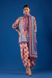 Sana Safinaz | Mahay Summer 26 | H264-008B-3CG by Sana Safinaz - Designer Dress  - Type : Ladies Clothes - Available at Libayah - 100% Original 