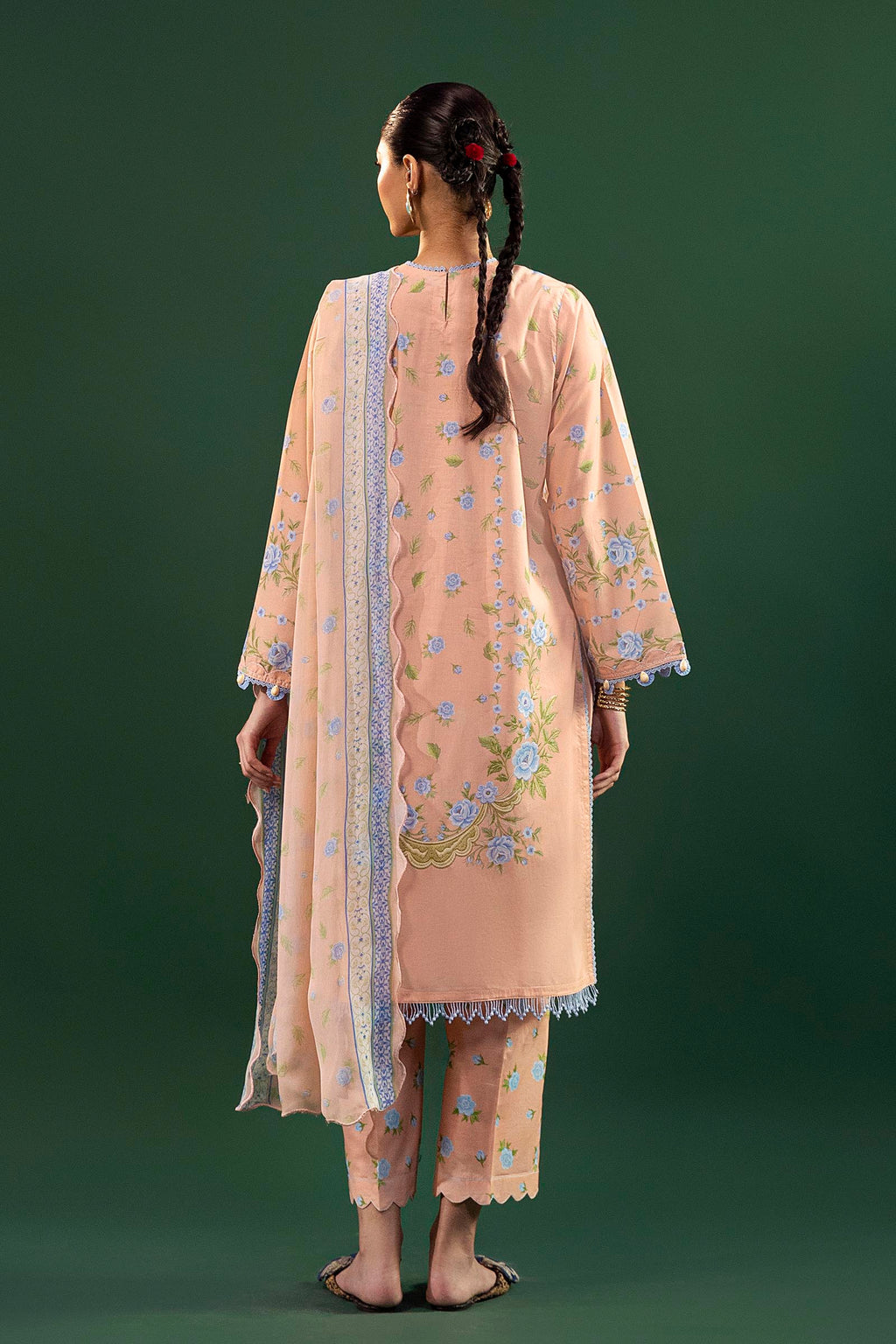 Sana Safinaz | Mahay Summer 26 |S-18 by Sana Safinaz - Designer Dress  - Type : Ladies Clothes - Available at Libayah - 100% Original 