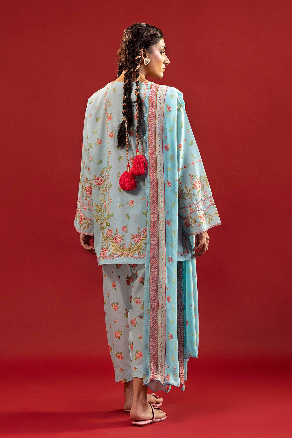 Sana Safinaz | Mahay Summer 26 |S-17 by Sana Safinaz - Designer Dress  - Type : Ladies Clothes - Available at Libayah - 100% Original 