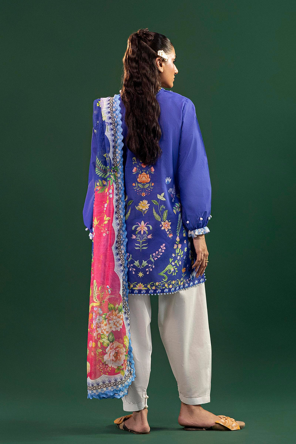 Sana Safinaz | Mahay Summer 26 |S-16 by Sana Safinaz - Designer Dress  - Type : Ladies Clothes - Available at Libayah - 100% Original 
