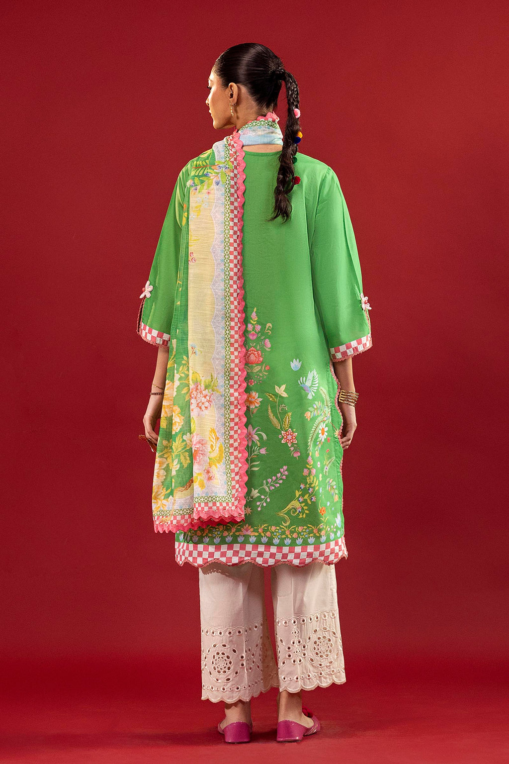Sana Safinaz | Mahay Summer 26 |S-15 by Sana Safinaz - Designer Dress  - Type : Ladies Clothes - Available at Libayah - 100% Original 