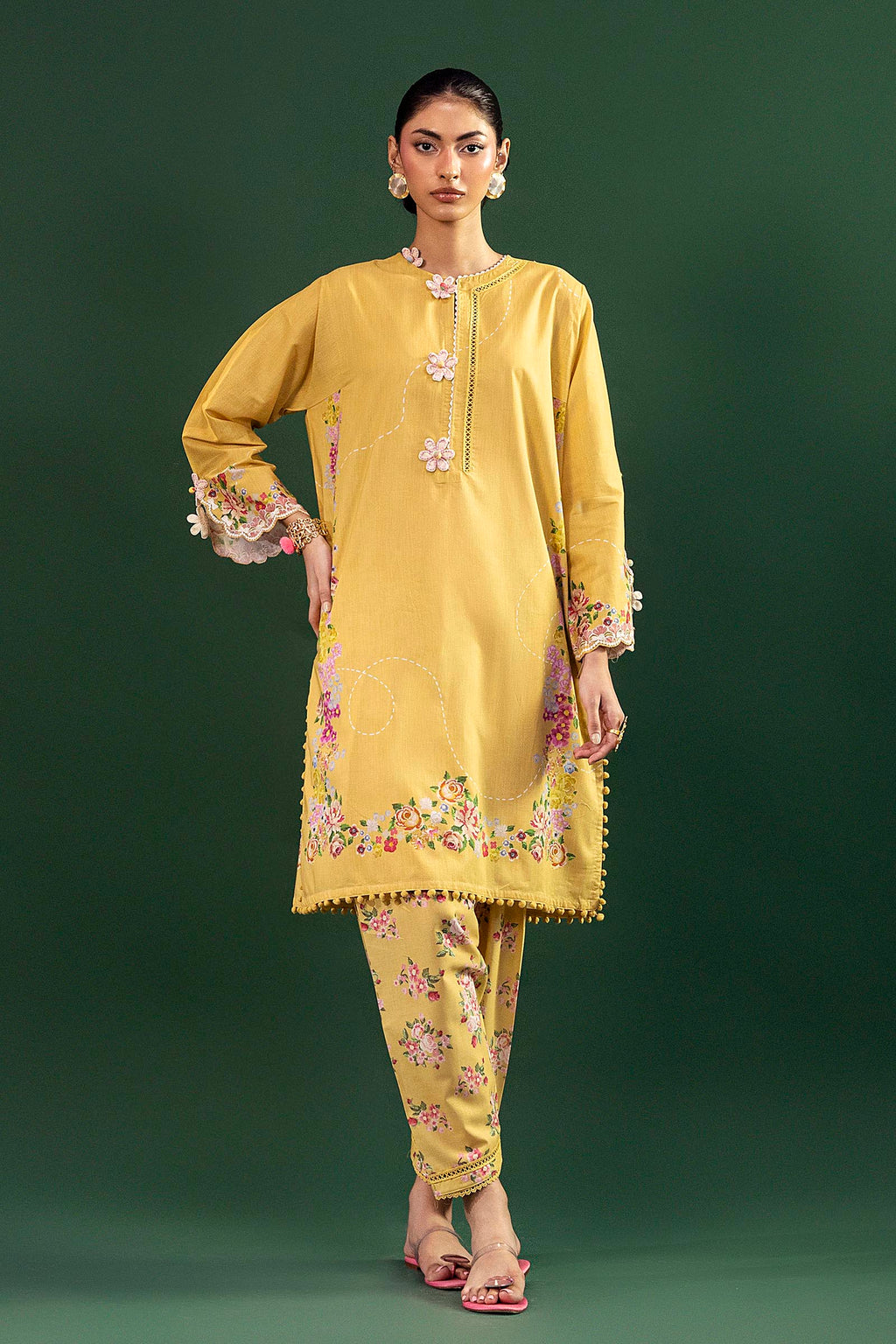 Sana Safinaz | Mahay Summer 26 |S-14 by Sana Safinaz - Designer Dress  - Type : Ladies Clothes - Available at Libayah - 100% Original 