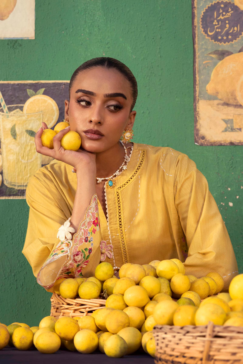 Sana Safinaz | Mahay Summer 26 |S-14 by Sana Safinaz - Designer Dress  - Type : Ladies Clothes - Available at Libayah - 100% Original 
