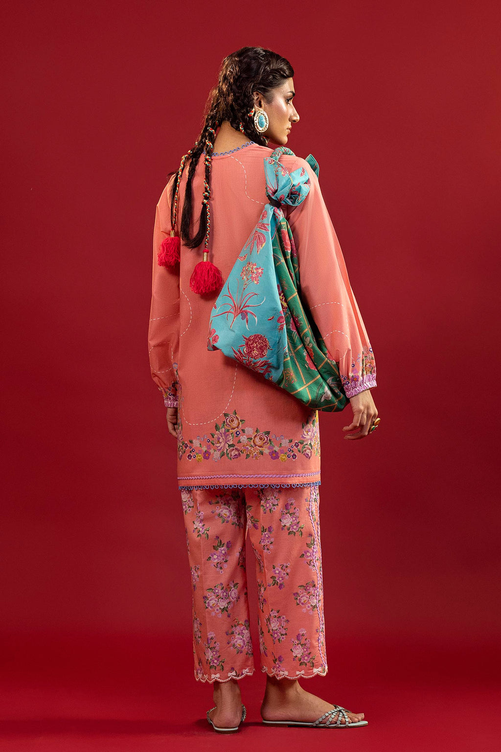 Sana Safinaz | Mahay Summer 26 |S-13 by Sana Safinaz - Designer Dress  - Type : Ladies Clothes - Available at Libayah - 100% Original 