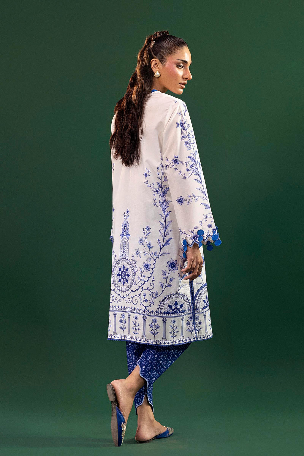 Sana Safinaz | Mahay Summer 26 |S-12 by Sana Safinaz - Designer Dress  - Type : Ladies Clothes - Available at Libayah - 100% Original 