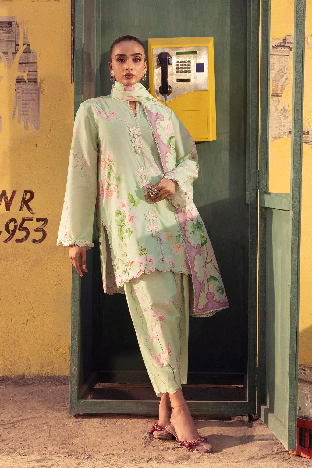 Sana Safinaz | Mahay Summer 26 |S-11 by Sana Safinaz - Designer Dress  - Type : Ladies Clothes - Available at Libayah - 100% Original 
