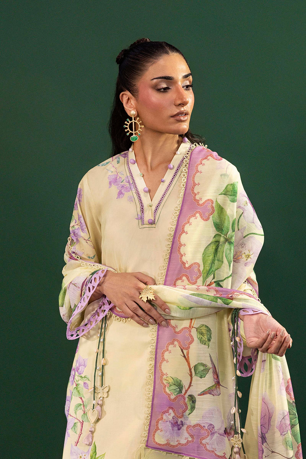 Sana Safinaz | Mahay Summer 26 |S-10 by Sana Safinaz - Designer Dress  - Type : Ladies Clothes - Available at Libayah - 100% Original 