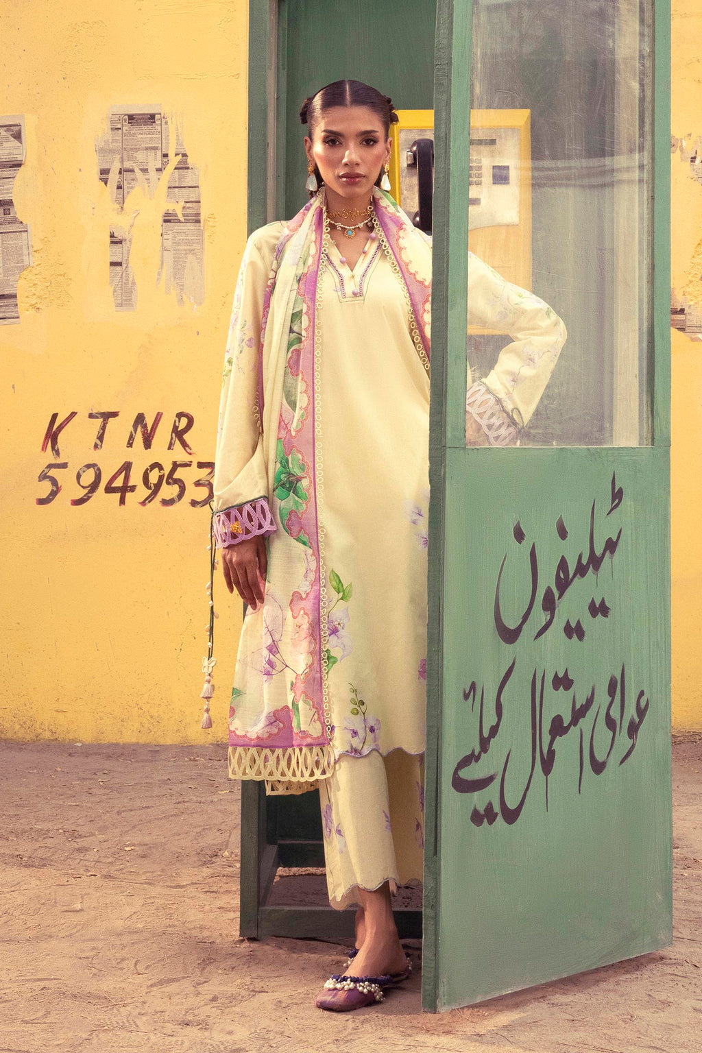 Sana Safinaz | Mahay Summer 26 |S-10 by Sana Safinaz - Designer Dress  - Type : Ladies Clothes - Available at Libayah - 100% Original 