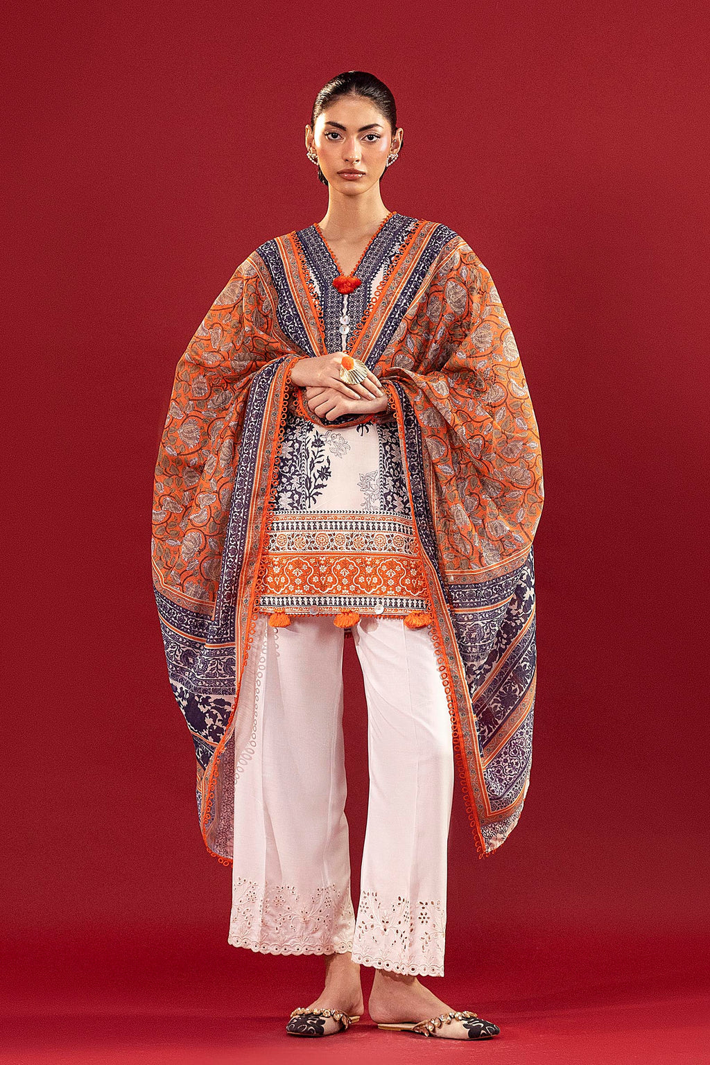 Sana Safinaz | Mahay Summer 26 |S-08 by Sana Safinaz - Designer Dress  - Type : Ladies Clothes - Available at Libayah - 100% Original 