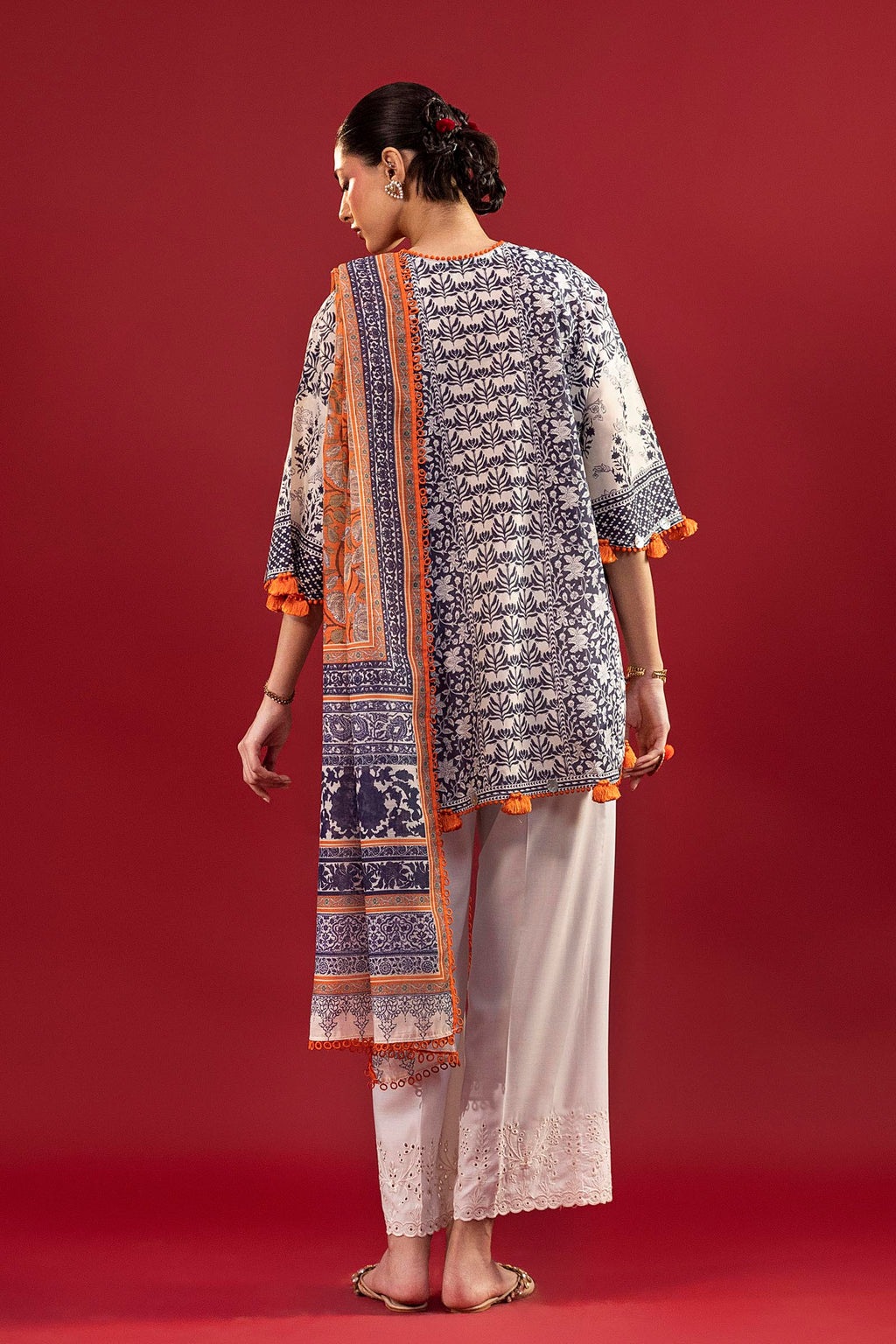 Sana Safinaz | Mahay Summer 26 |S-08 by Sana Safinaz - Designer Dress  - Type : Ladies Clothes - Available at Libayah - 100% Original 