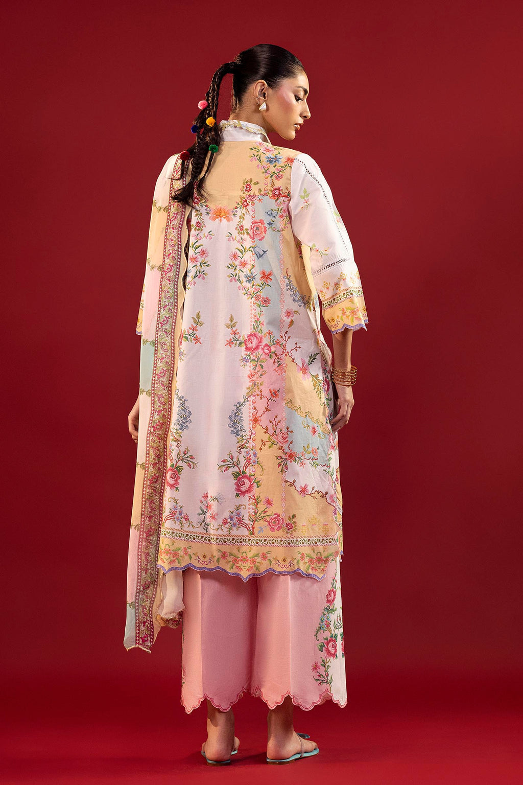 Sana Safinaz | Mahay Summer 26 |S-06 by Sana Safinaz - Designer Dress  - Type : Ladies Clothes - Available at Libayah - 100% Original 