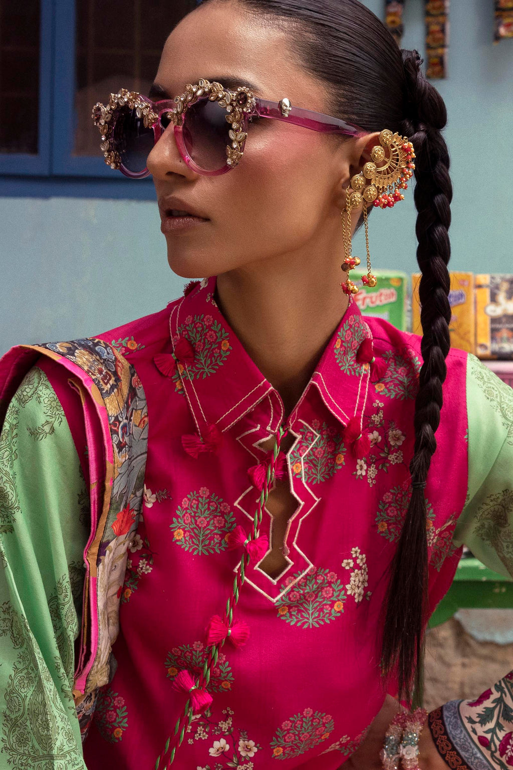 Sana Safinaz | Mahay Summer 26 |S-05 by Sana Safinaz - Designer Dress  - Type : Ladies Clothes - Available at Libayah - 100% Original 