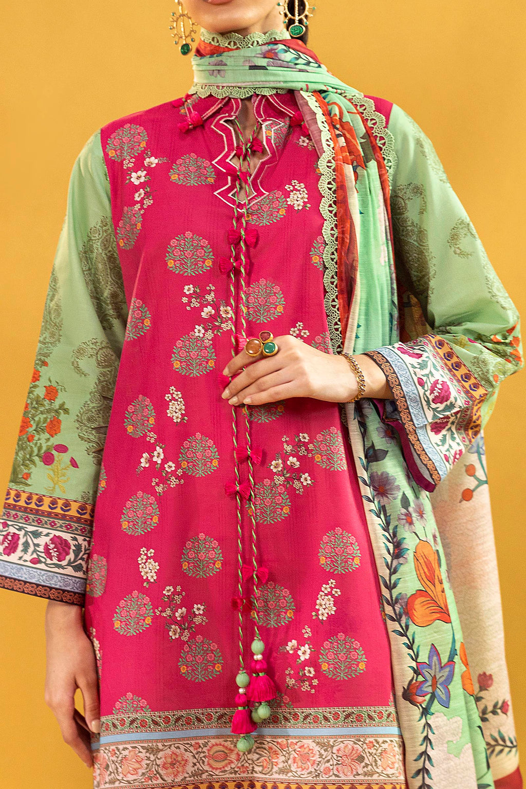 Sana Safinaz | Mahay Summer 26 |S-05 by Sana Safinaz - Designer Dress  - Type : Ladies Clothes - Available at Libayah - 100% Original 