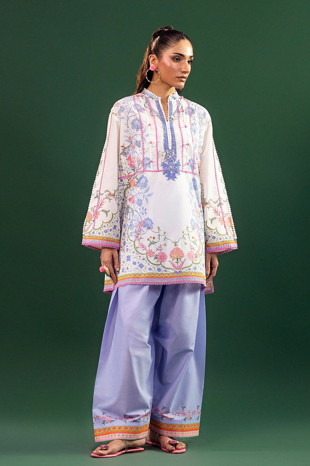 Sana Safinaz | Mahay Summer 26 |S-04 by Sana Safinaz - Designer Dress  - Type : Ladies Clothes - Available at Libayah - 100% Original 